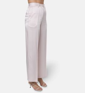 Jil Sander Classic Button Closure Pants, Pink, 34, Model View