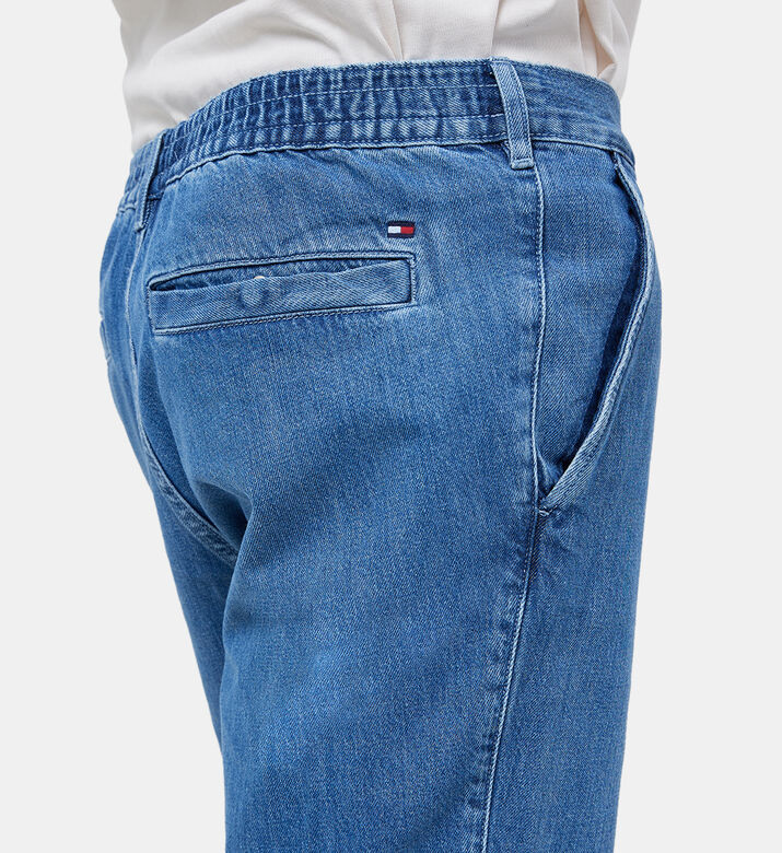 Harlem Wide Leg Denim Shorts