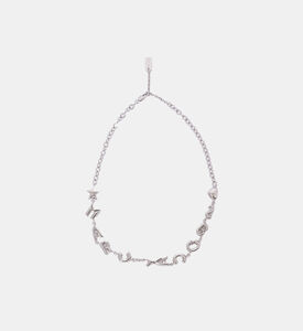 Balloon Letter Silver-plated Necklace Balloon Letter Silver-plated Necklace