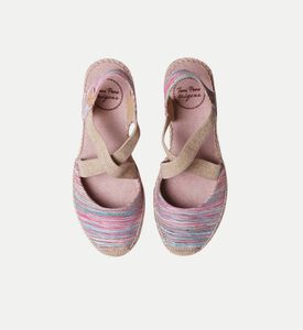 Toni Pons Saba-rg Multicolored Fabric High-wedge Espadrille, Multicolor, Eu-38, Packshot View