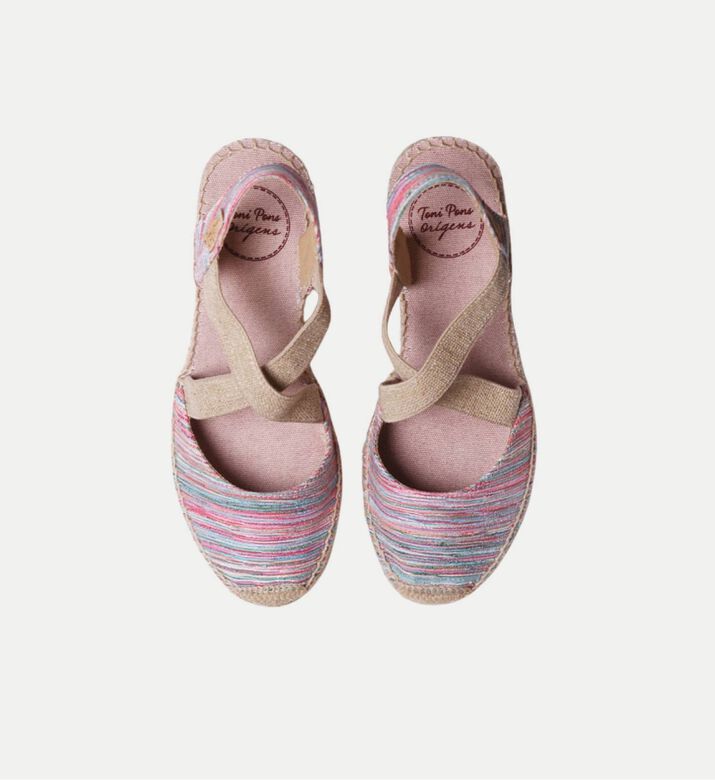 Toni Pons Saba-rg Multicolored Fabric High-wedge Espadrille, Multicolor, Eu-38, Packshot View