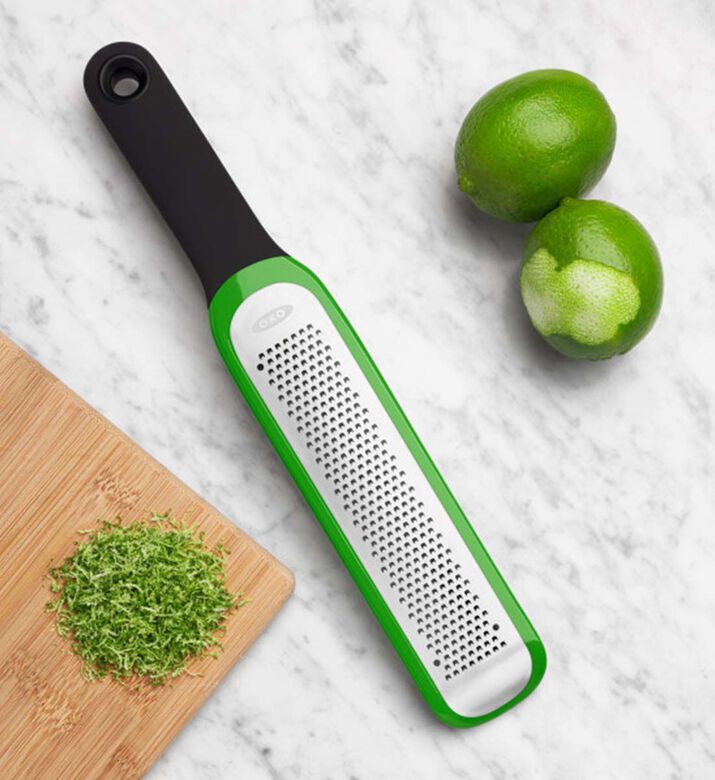 Oxo Good Grips Green Etched Zester Grater, Packshot View