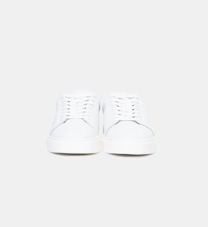 Leather Low-top Lace-up Sneakers Leather Low-top Lace-up Sneakers