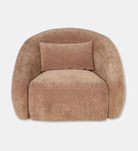 Home Deco and More Lola 1-seater Arm Chair, Mustard, Packshot View