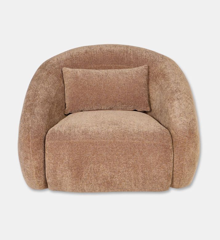 Home Deco and More Lola 1-seater Arm Chair, Mustard, Packshot View