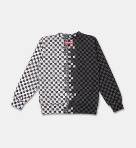 Sprayground Checkered Sketch Regular Sweatshirt, Packshot View