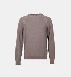 تيشيرت بأكمام راجلان قصيرة من صوف ميرينو