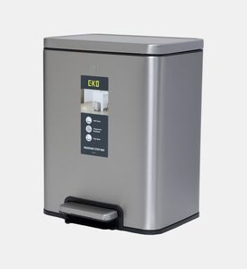 سلة مهملات فولاذ مقاوم للصدأ