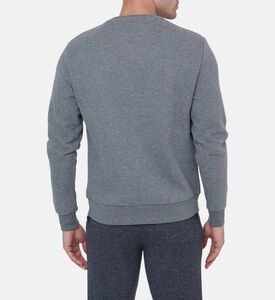 سويت شيرت غير رسمي بياقة دائرية