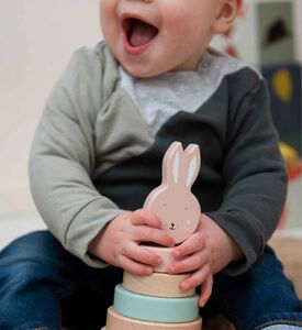 Mrs. Rabbit Wooden Stacking Toy