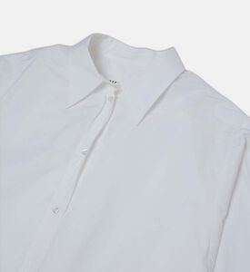 Cotton Pleat-detailing Shirt