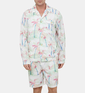 بلوزون بطبعة بقماش تنسل وقنب