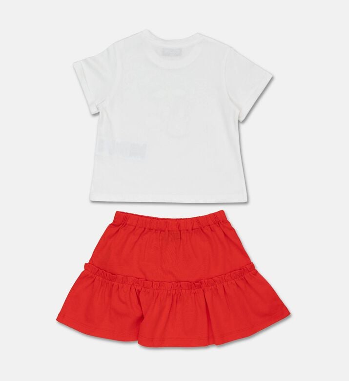 Moschino BKT Cherry Bear Graphic Skirt Set, Packshot View
