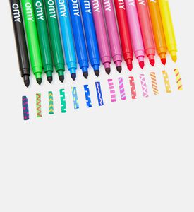 علبة أقلام سحرية مزدوجة الأطراف