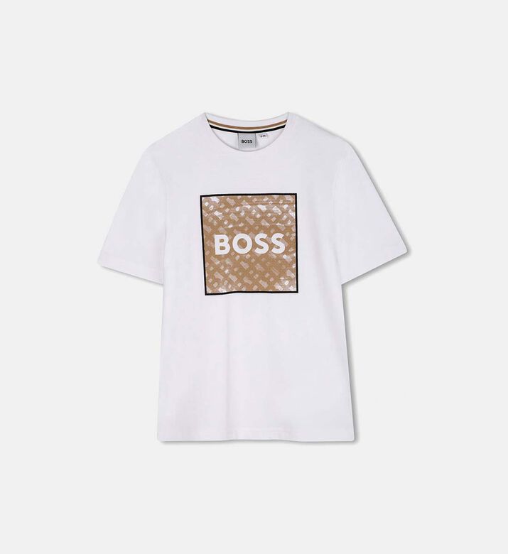 Cotton Jersey Front Logo T-shirt