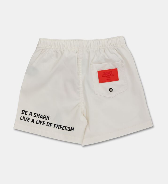 Sprayground Short Shark, Ivory, 16y, Packshot View