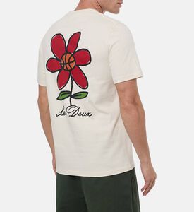 Les Deux Flower Basket Short-sleeve T-shirt, Model View