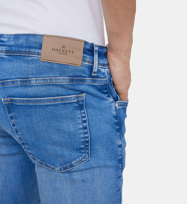 Slim-fit Soft Denim Pants