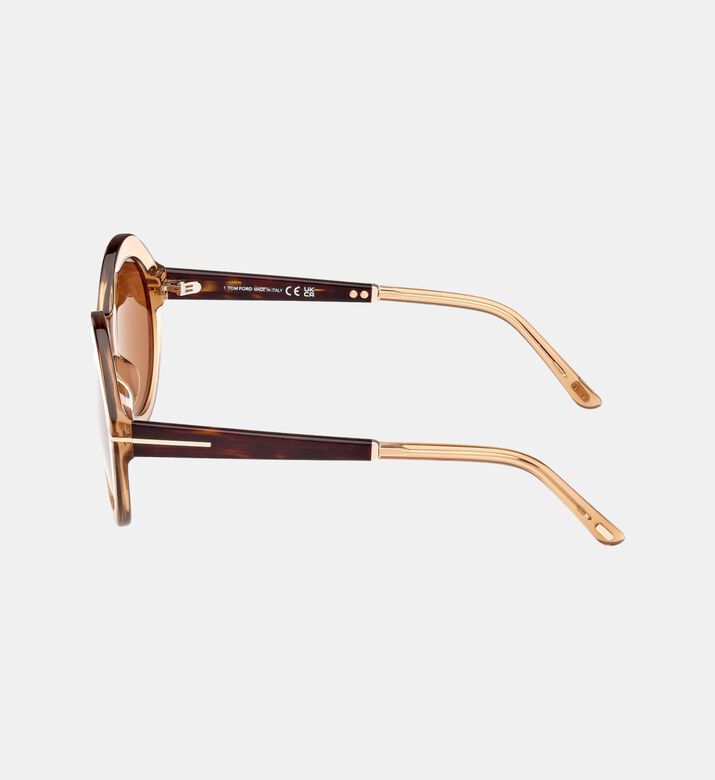 Round Shape Dark Lenses Sunglasses 55