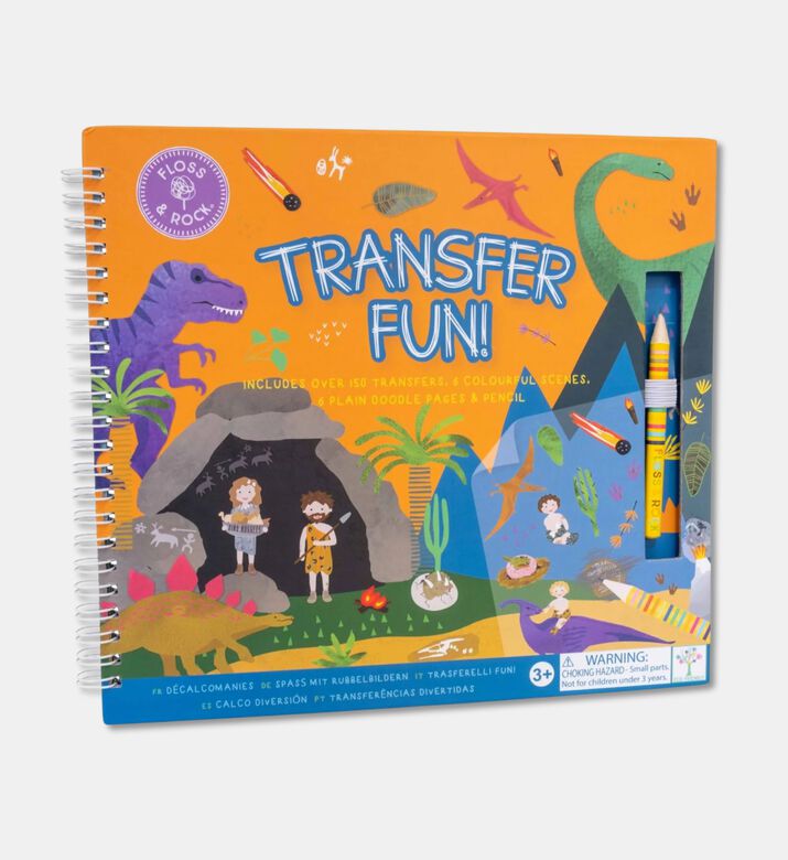 Floss and Rock Dino Transfer Fun, Packshot View