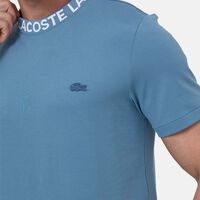 Cotton Piqué Logo Collar T-shirt