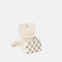 Geometric-print Shoulder Bag