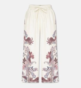 Carter and White Claire Printed Straight-leg Trousers, Packshot View