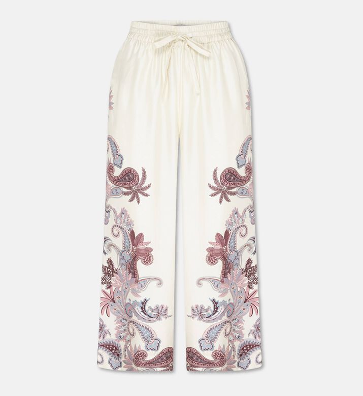 Carter and White Claire Printed Straight-leg Trousers, Packshot View