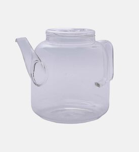 إبريق شاي زجاجي شفاف من فيكا