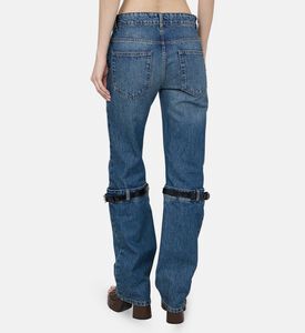 Hybrid Woven Denim Pants