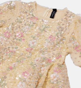 فستان كونفيتي بترتر لامع