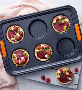 6 Cup Fluted Tarte Tin