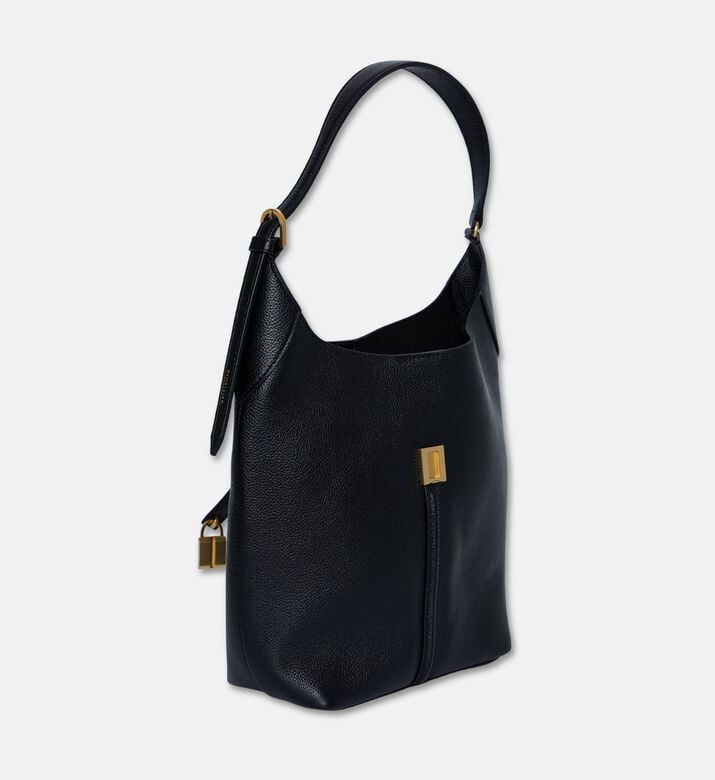 Demellier Bag Siena Bucket, Black, Packshot View