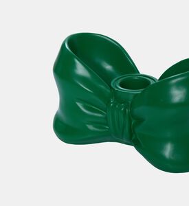 Kersten Bow-shape Vase, Green, Packshot View