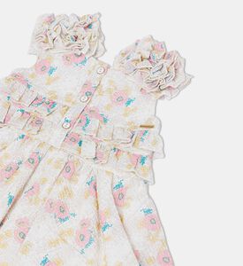 Floral-print Ruffle Mini Dress