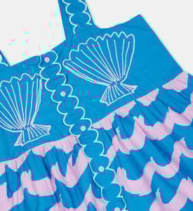 Seashell Wave-print Cami Dress Seashell Wave-print Cami Dress