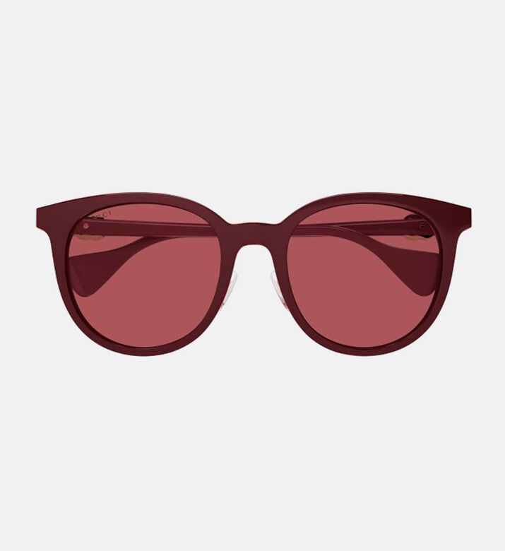 Acetate Round Frame Sunglasses 54