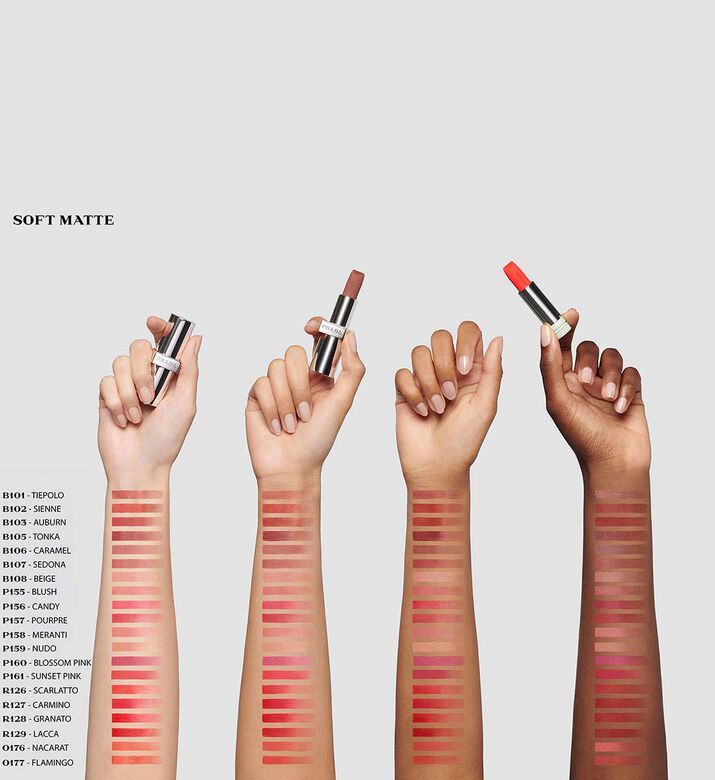 أحمر شفاه غير لامع ناعم قابل للتدرج