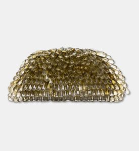 Cult Gaia Jaala Nano Beaded Clutch, Green, Packshot View
