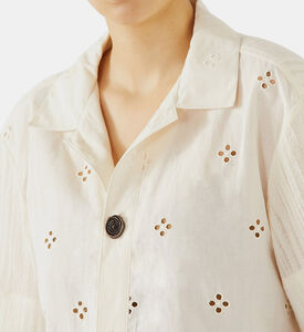 قميص مارتي قطن مطرز