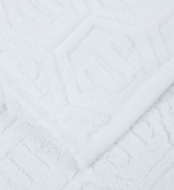 Philip Plein Hexagon Hand Towel Set, White, Packshot View