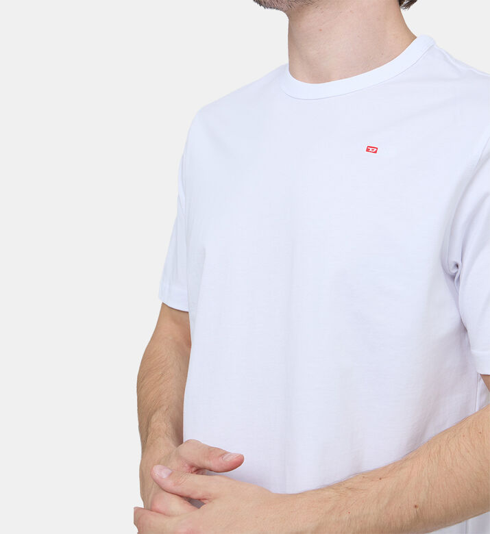 Cotton Embroidered D-logo T-shirt Cotton Embroidered D-logo T-shirt