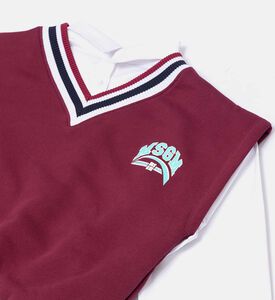 Logo-print Long-sleeve Dress