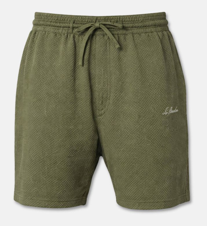 Les Deux Drawstring Closure Regular-fit Shorts, Green, L, Packshot View