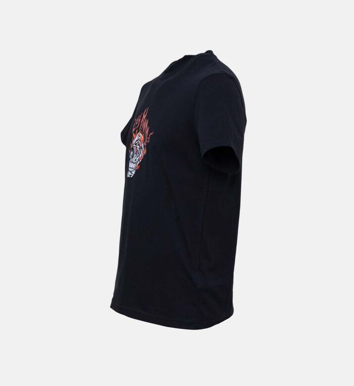 On Fire Cotton Printed T-shirt