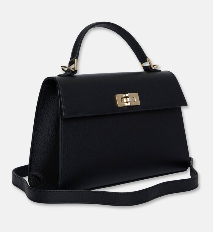 Maya.M Bag Signature Med, Black, Packshot View