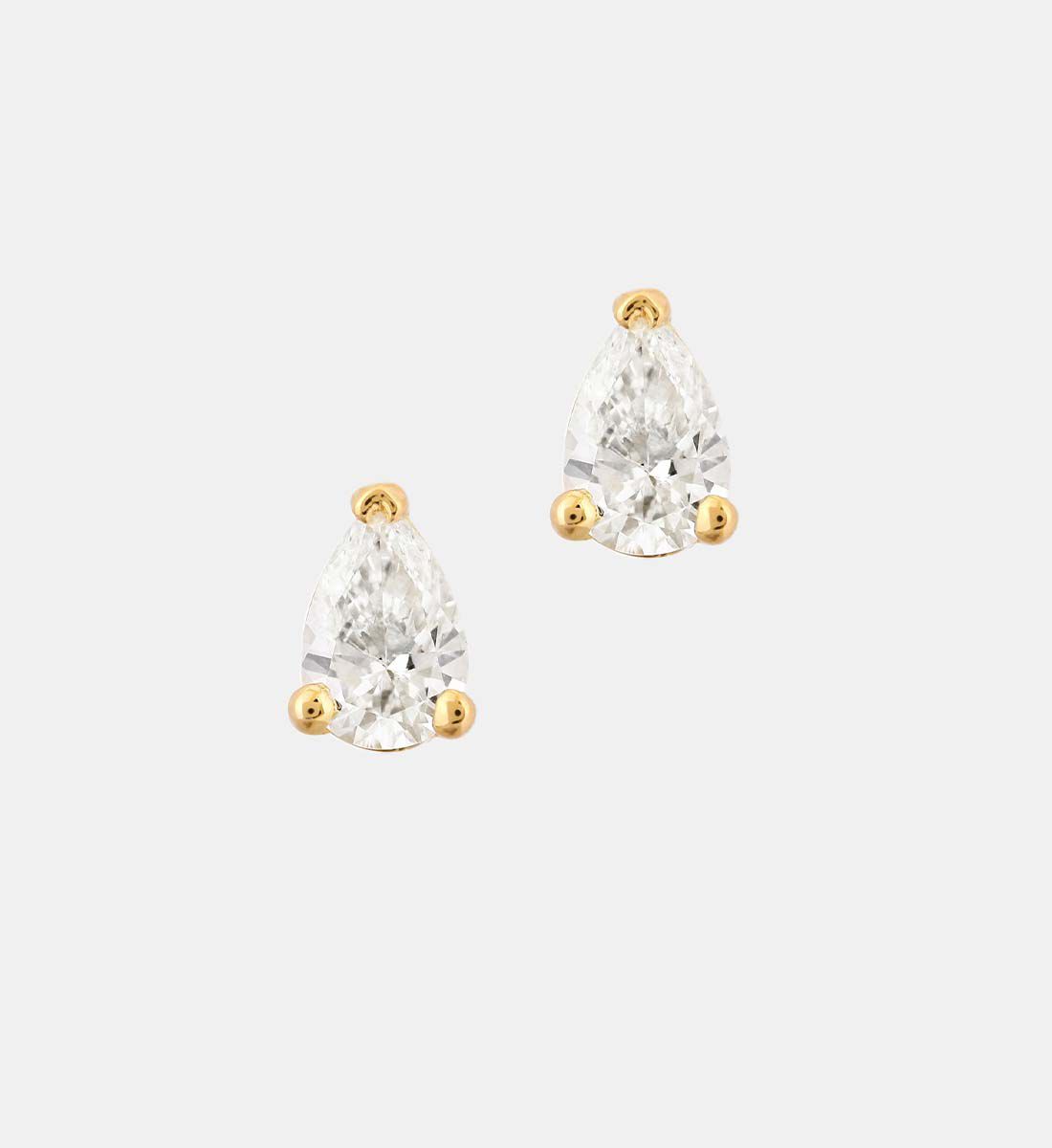 Gold cheap earrings fancy