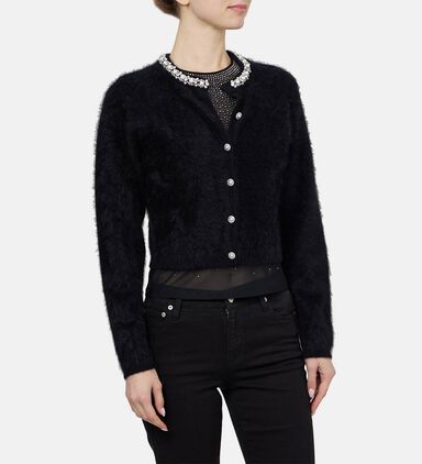 Dollie Pearl Neckline Cardigan