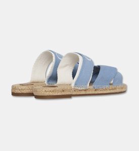 Chloe Logo-print Open Toe Sandals, Packshot View