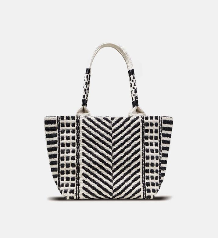 حقيبة يد صغيرة بنقشة هيرنج بون